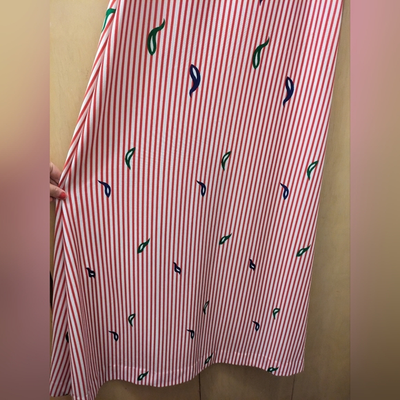 Vintage 1970s Halter Tie Maxi Dress - Picture 8 of 16